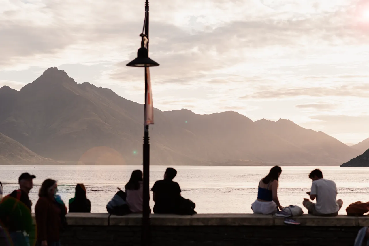 Queenstown Bay at Dusk