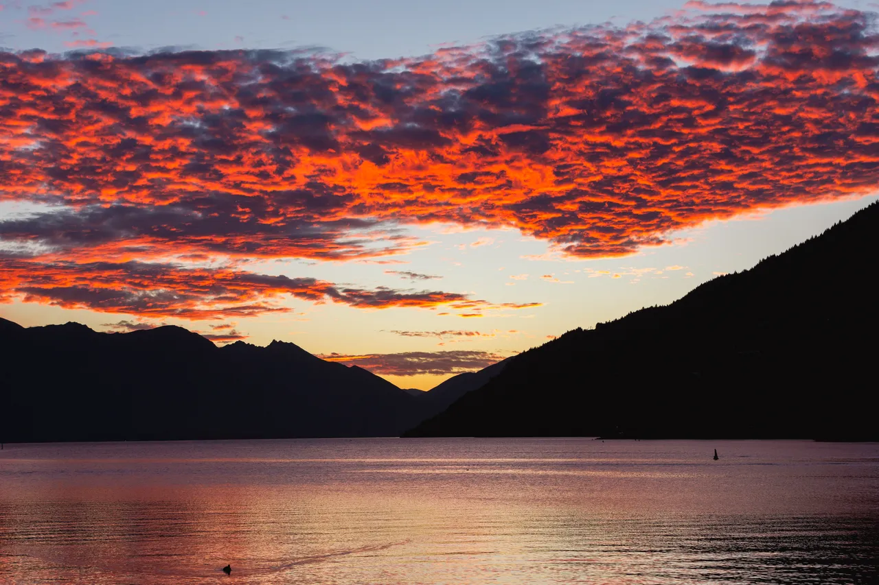 Queenstown Bay Sunset