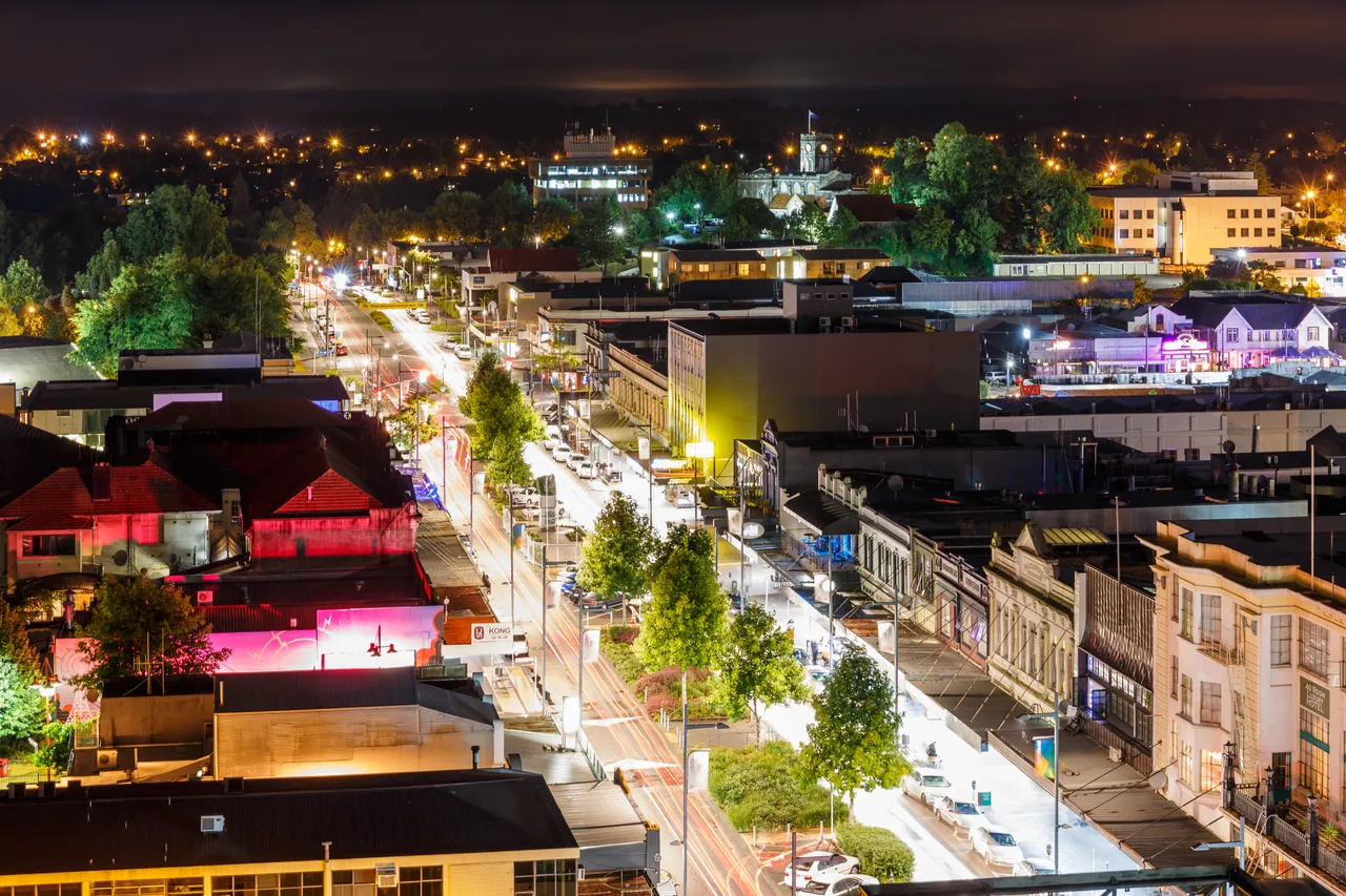 City lights