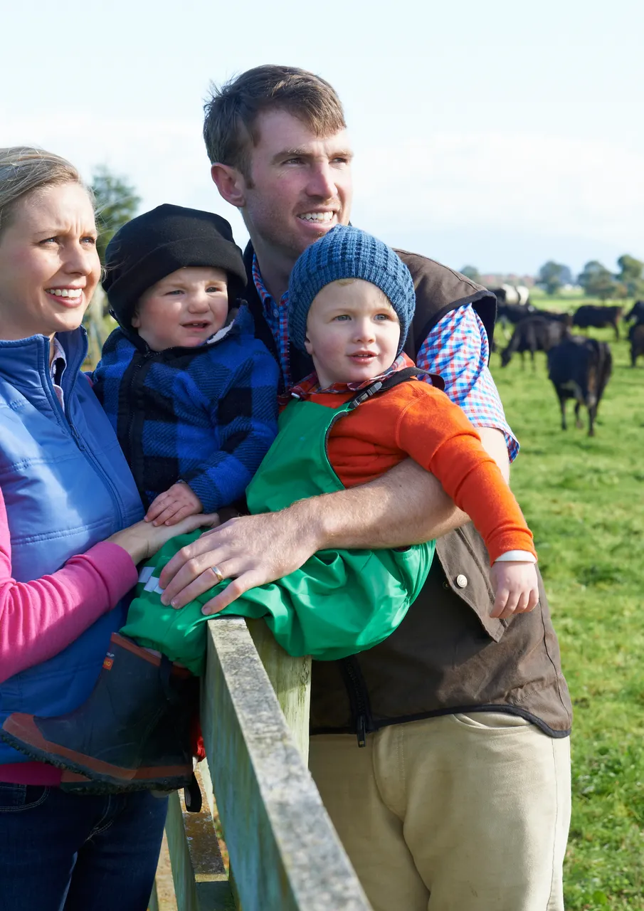 Family on the Farm