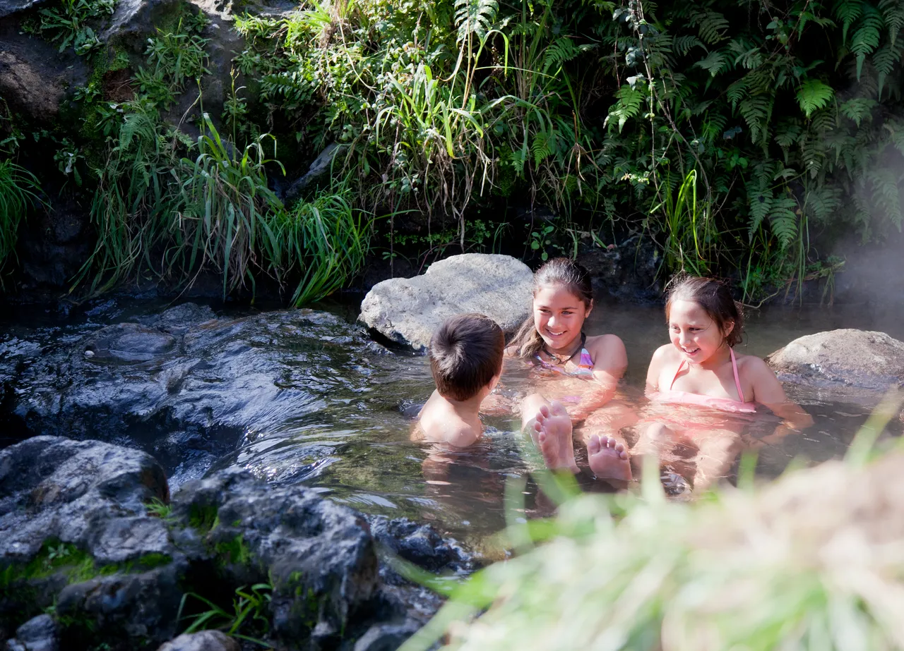 Relaxing in Hot Springs