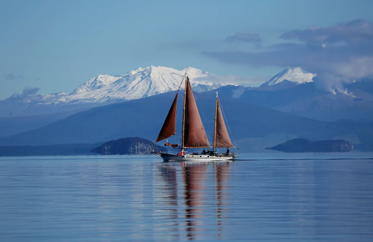 Sailing away