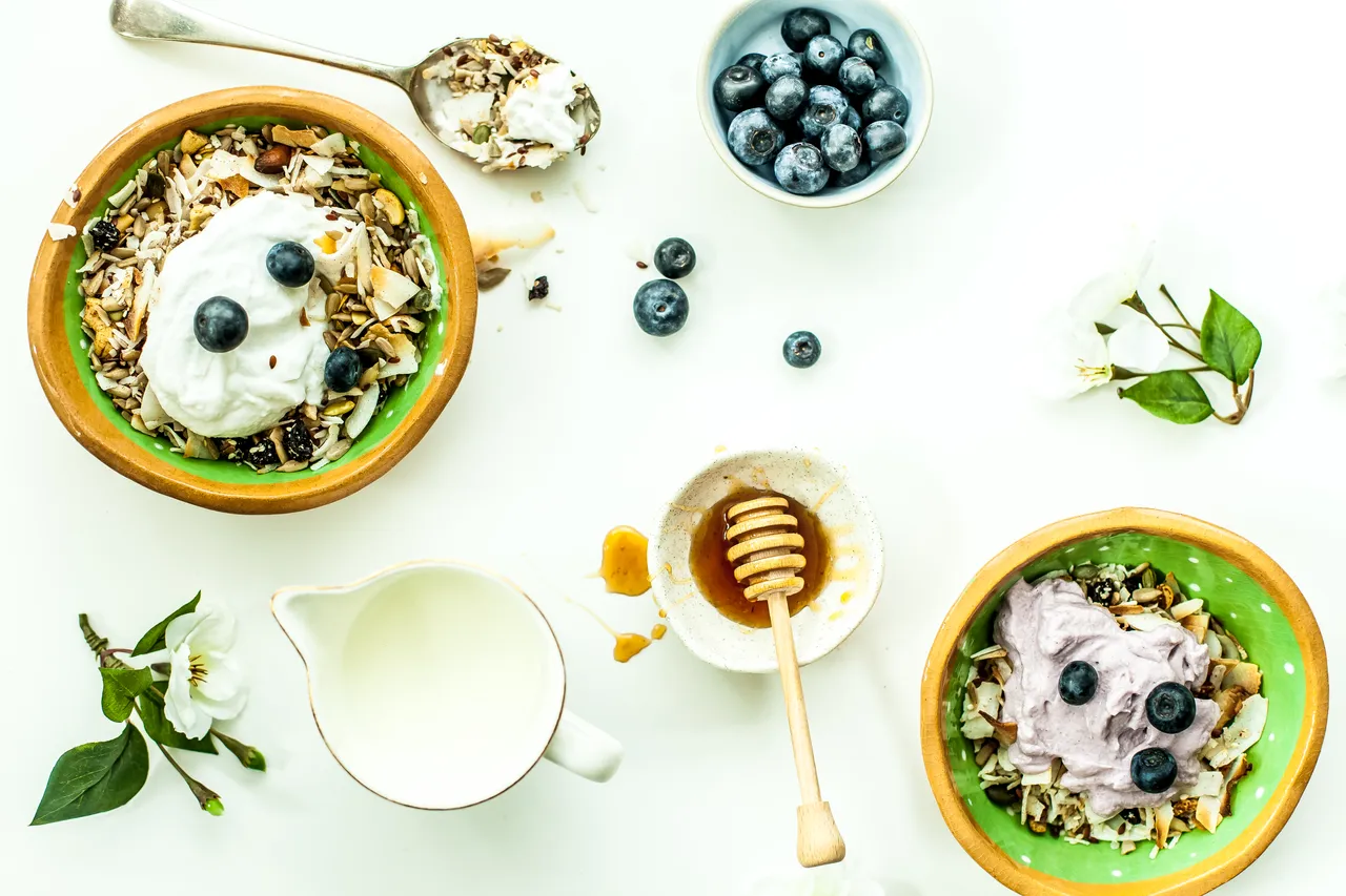 RCY Breakfast Spread with Bowls
