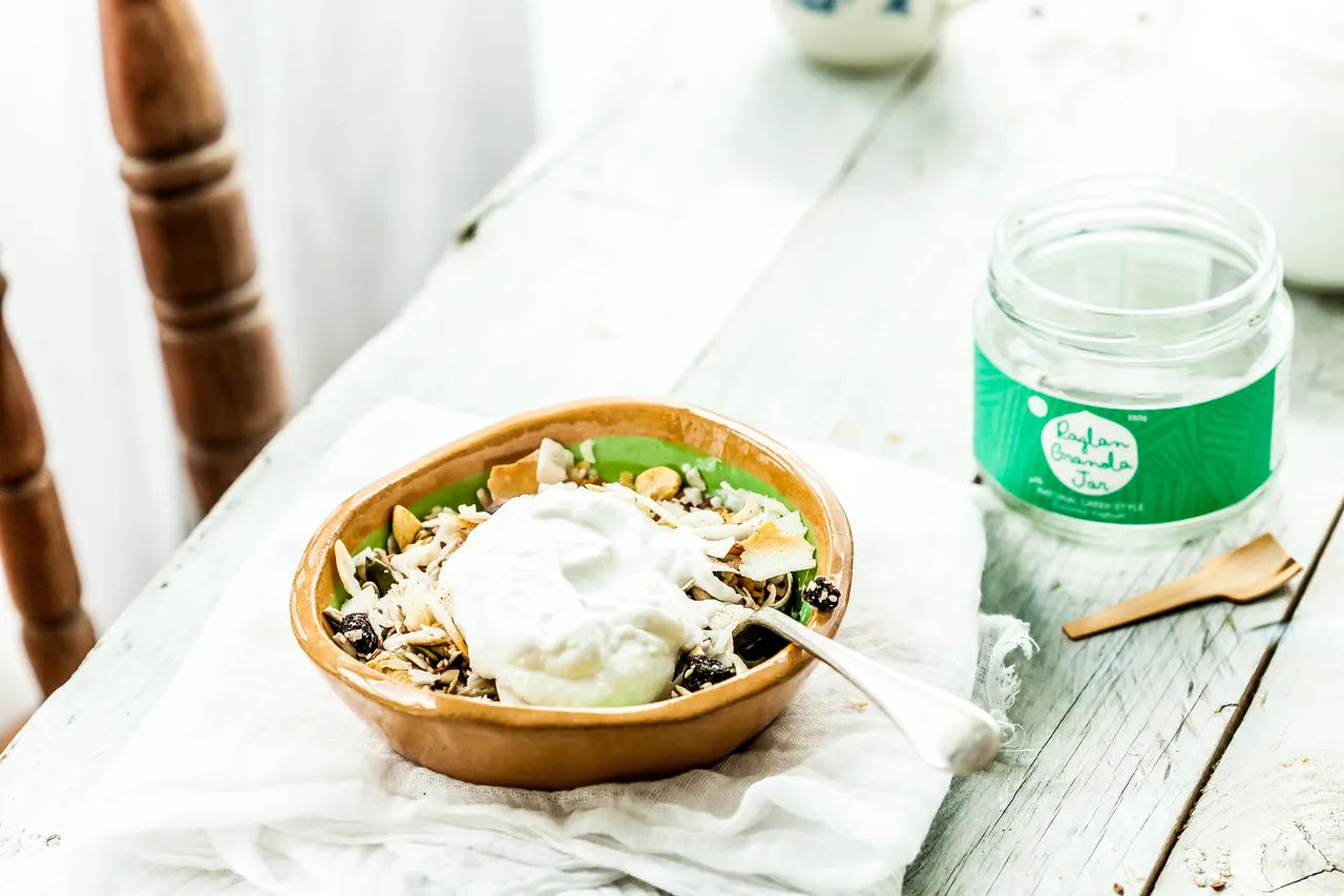 Granola Jar + Bowl