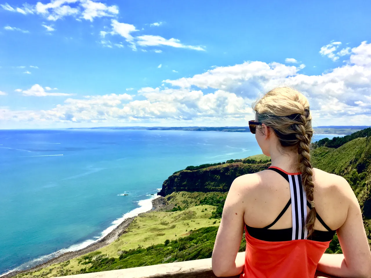 Raglan coastline lookout