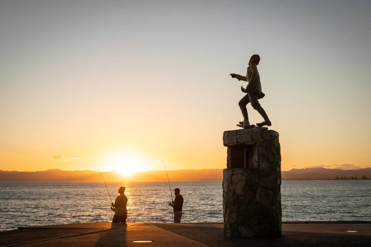 Young Nick Statue