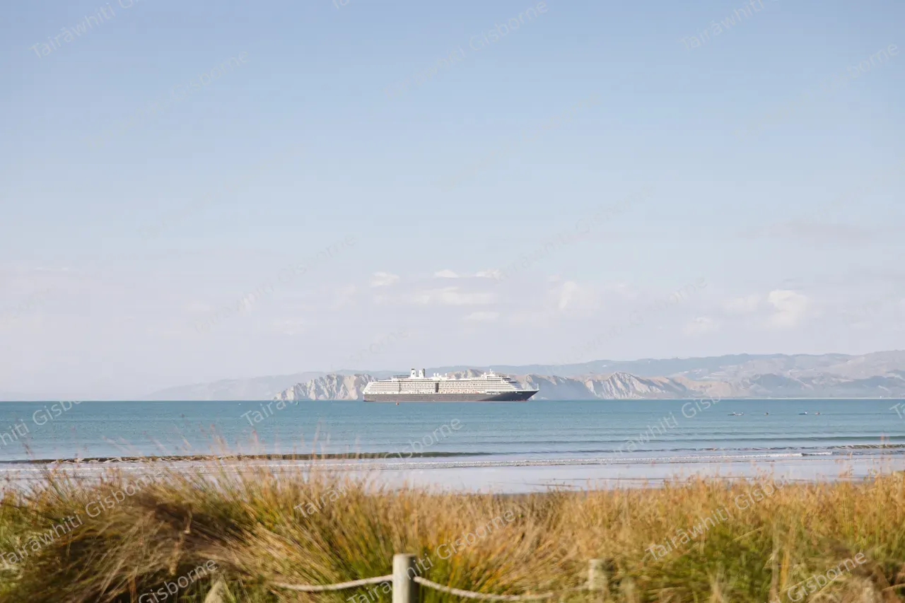 Cruise Ship in Harbour 