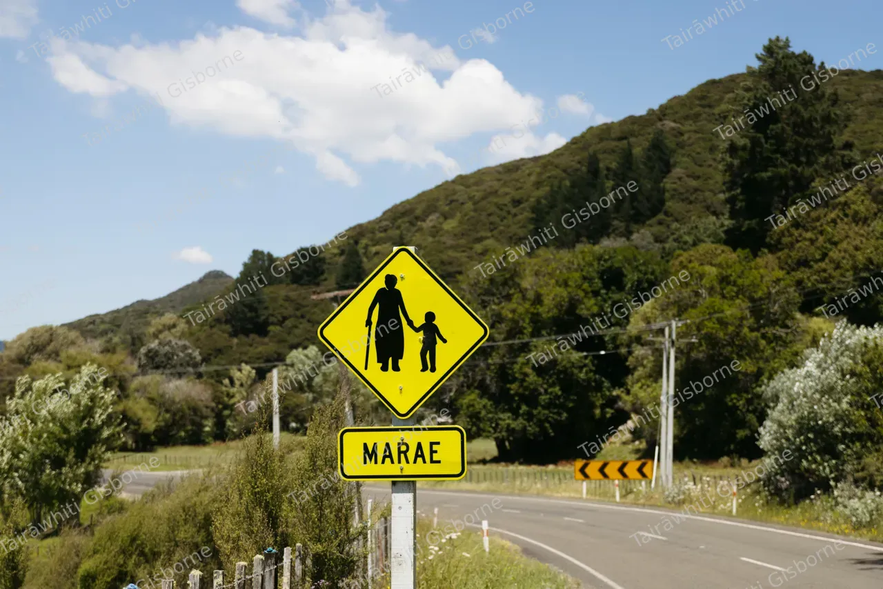 Marae Sign 