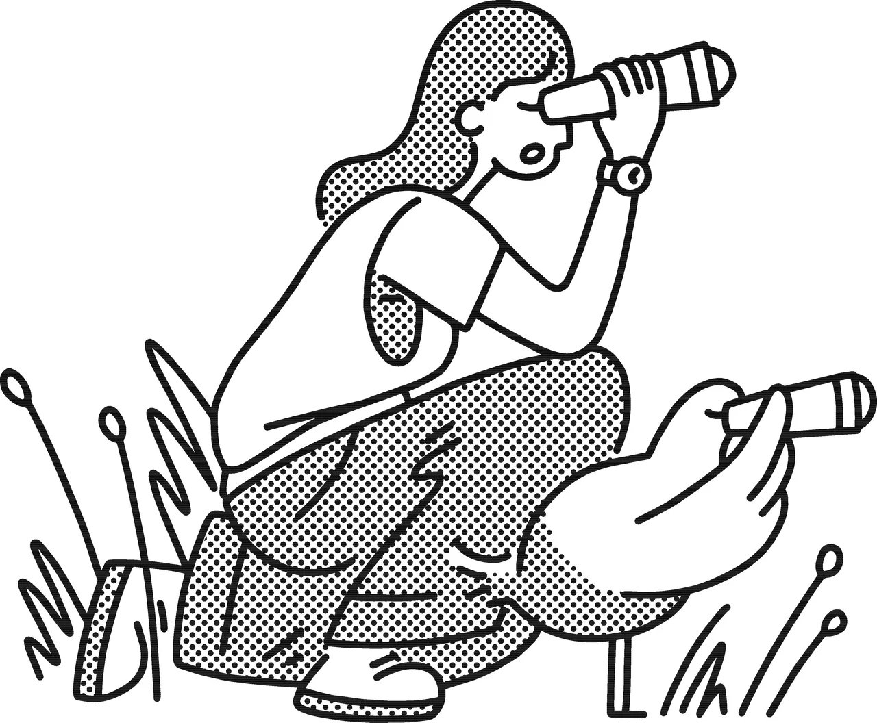 Birdwatching_Halftone
