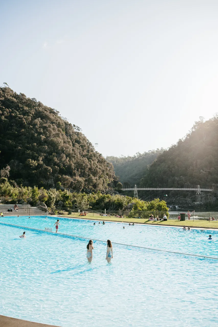 Cataract Gorge pool. (57)