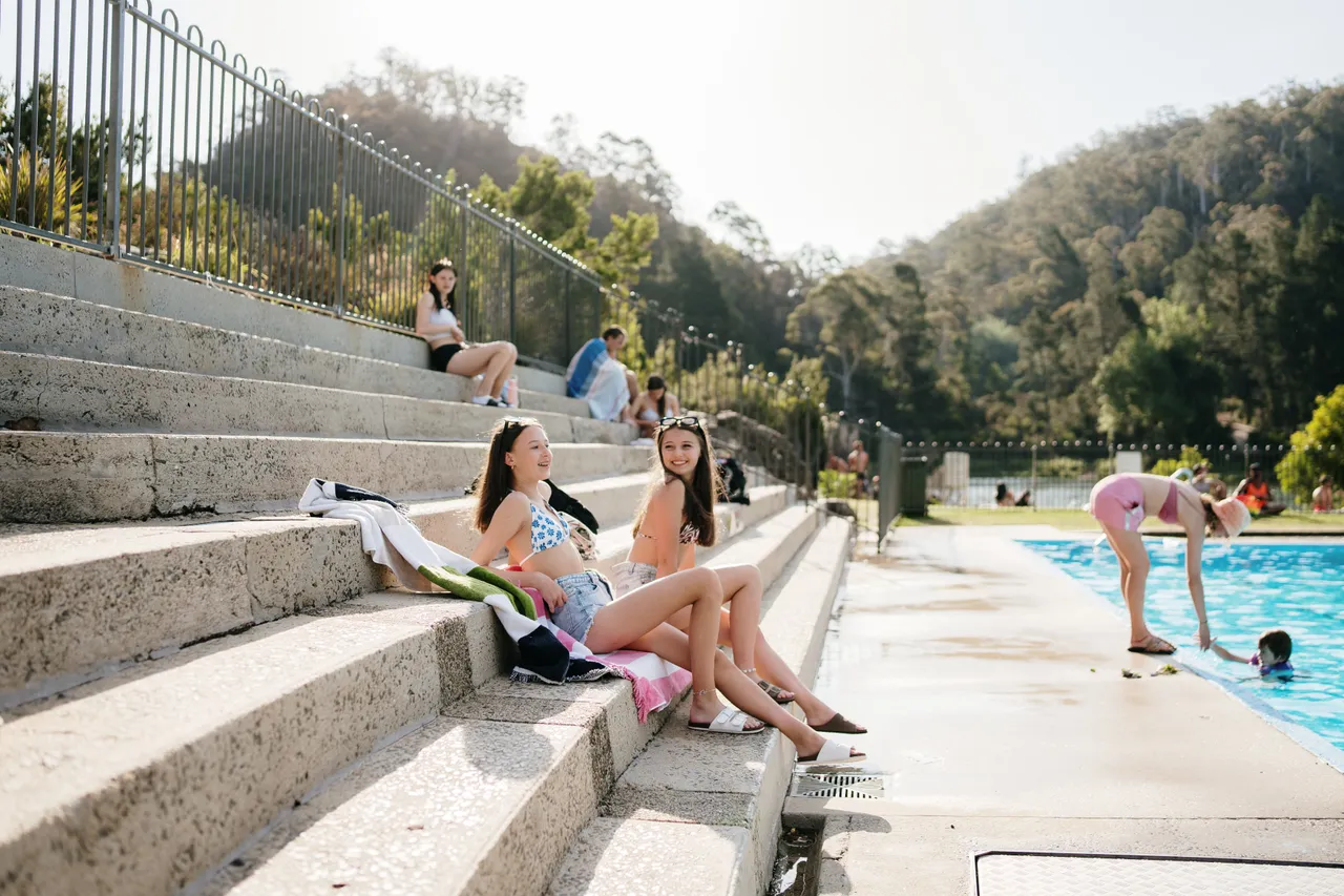 George Cataract Pool Launceston Place Brand Toolkit - Cataract Gorge Pool
