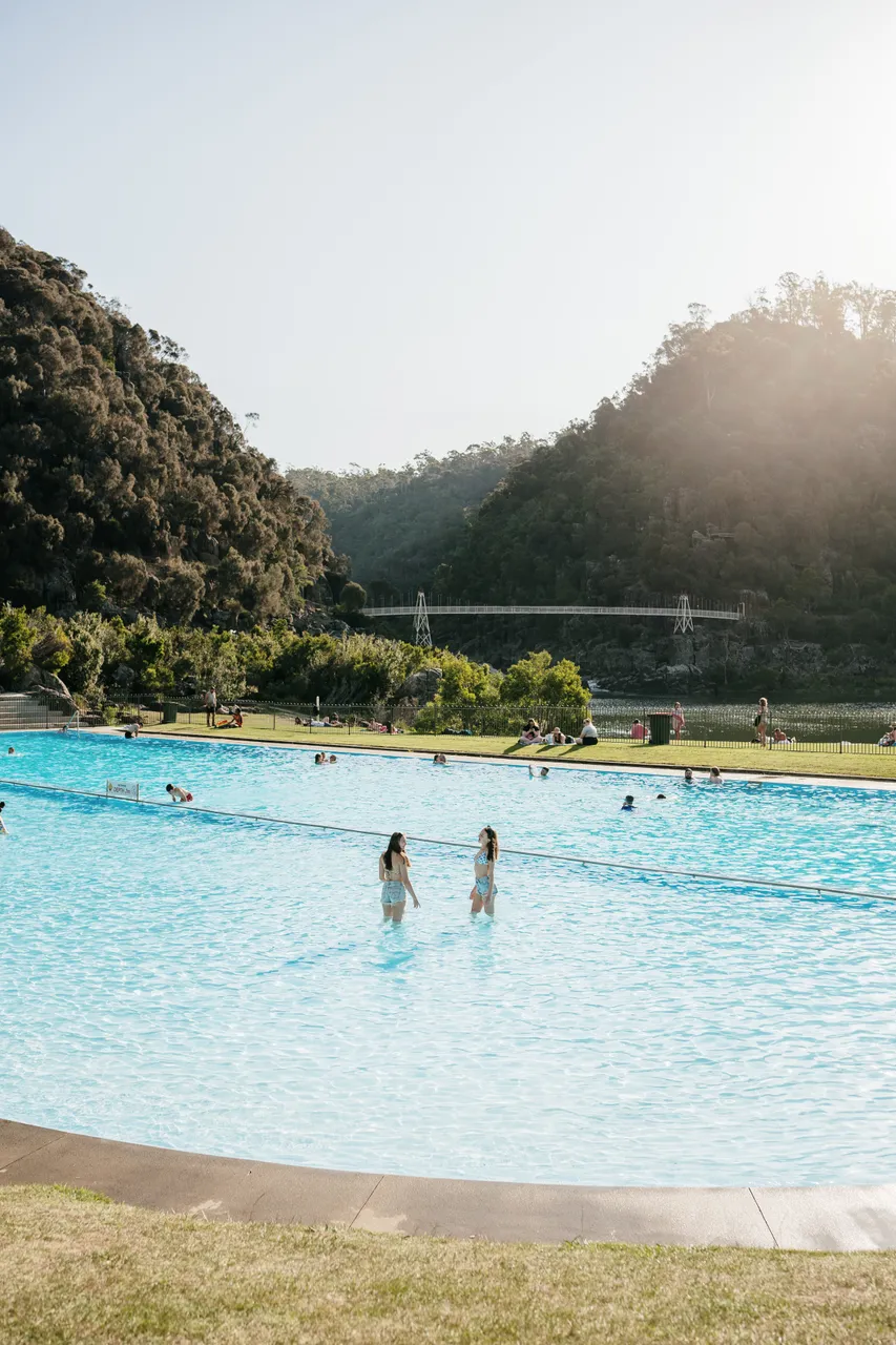 George Cataract Pool Launceston Place Brand Toolkit - Cataract Gorge Pool