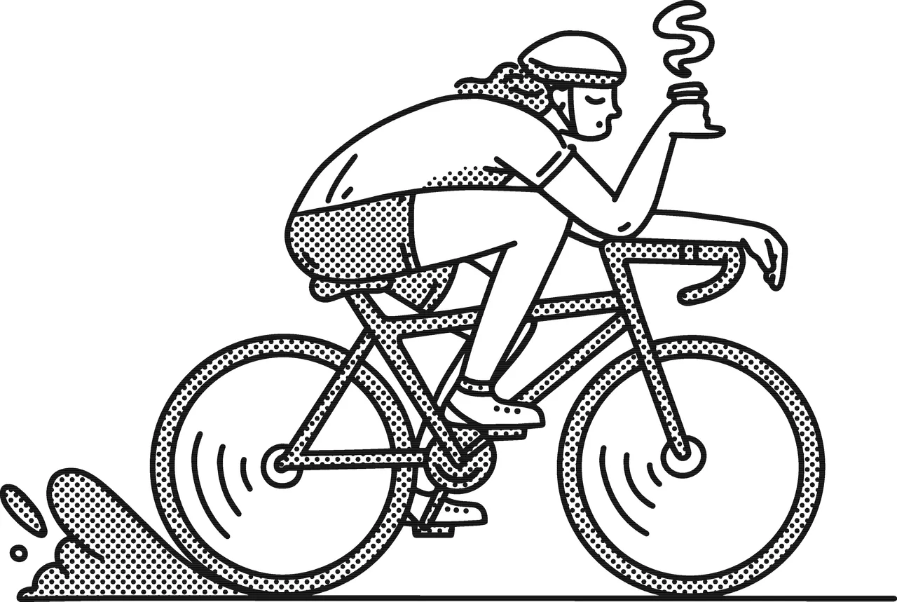 Cyclist_Halftone