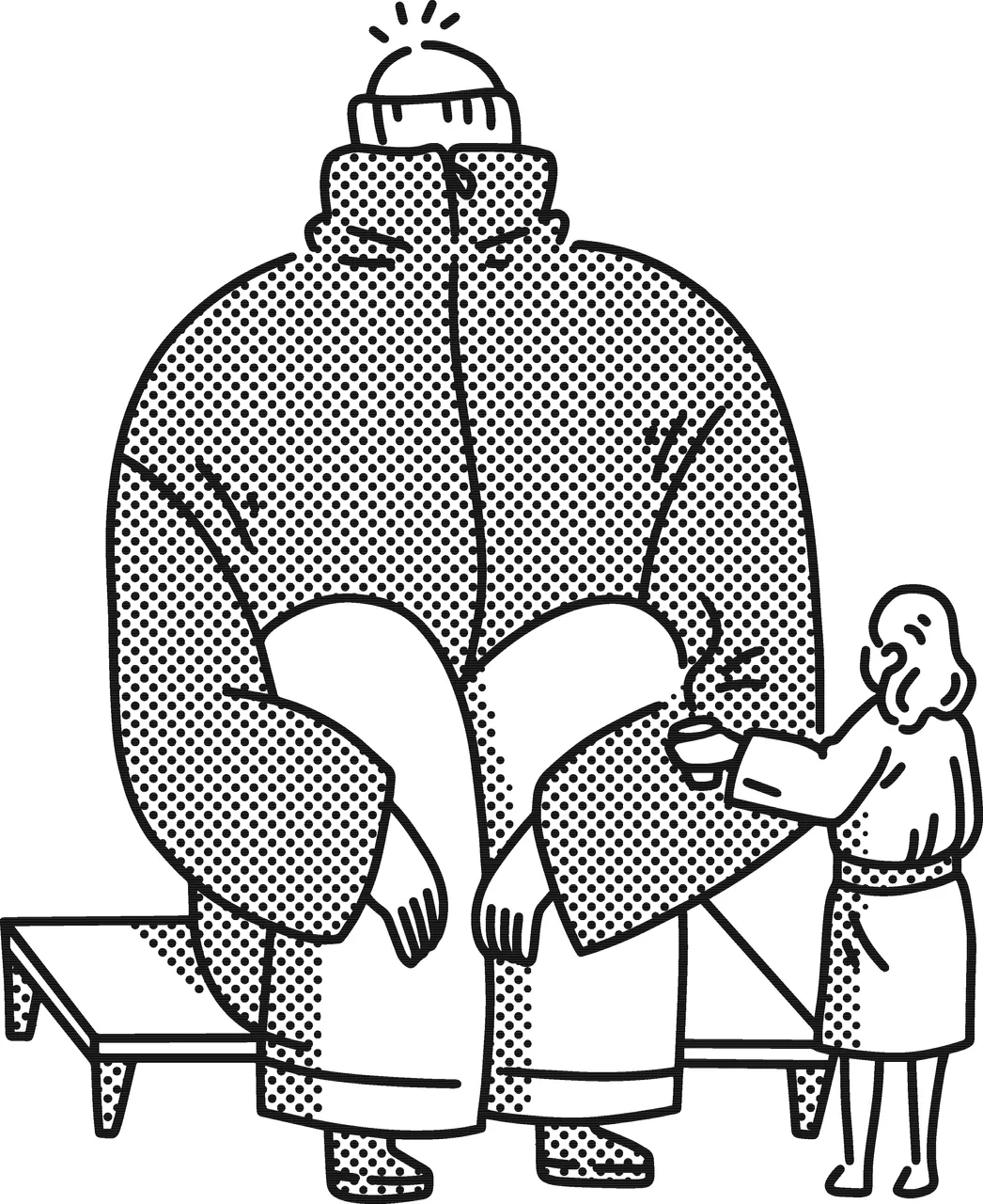 Kind Stranger_Halftone