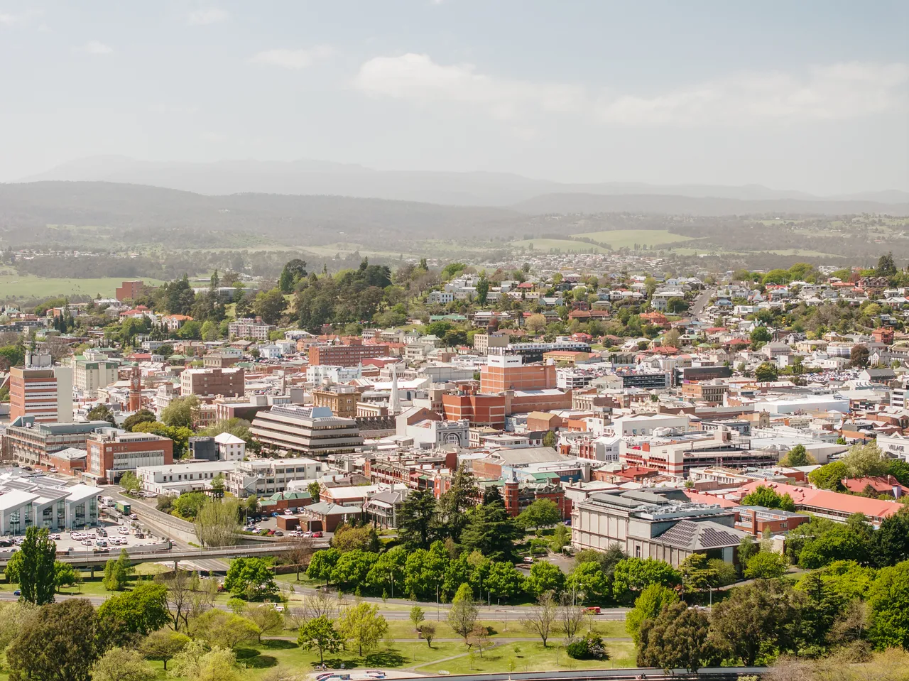 Launceston aerial