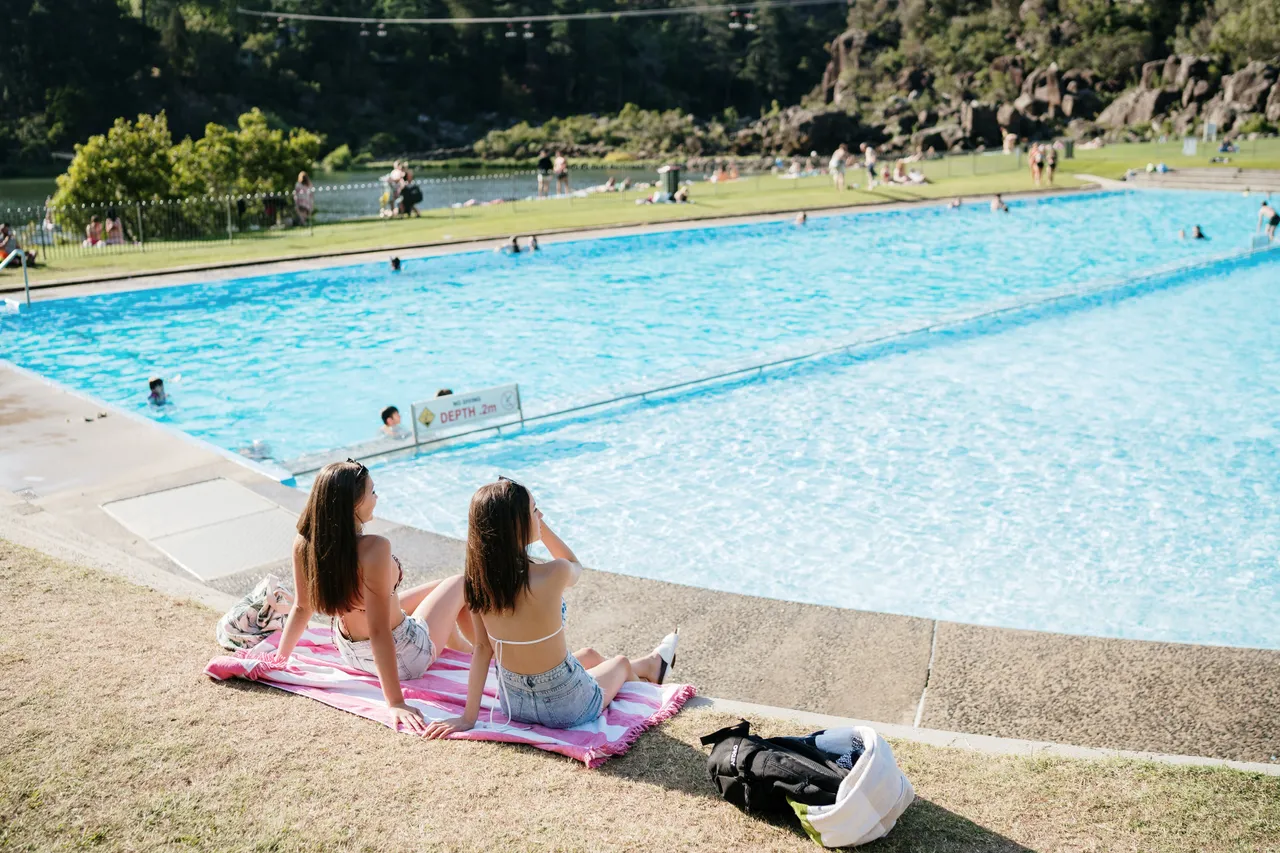 George Cataract Pool Launceston Place Brand Toolkit - Cataract Gorge Pool