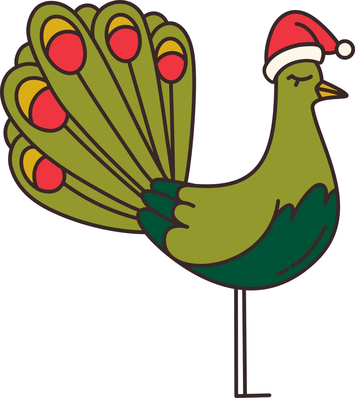 ChristmasPeacock5
