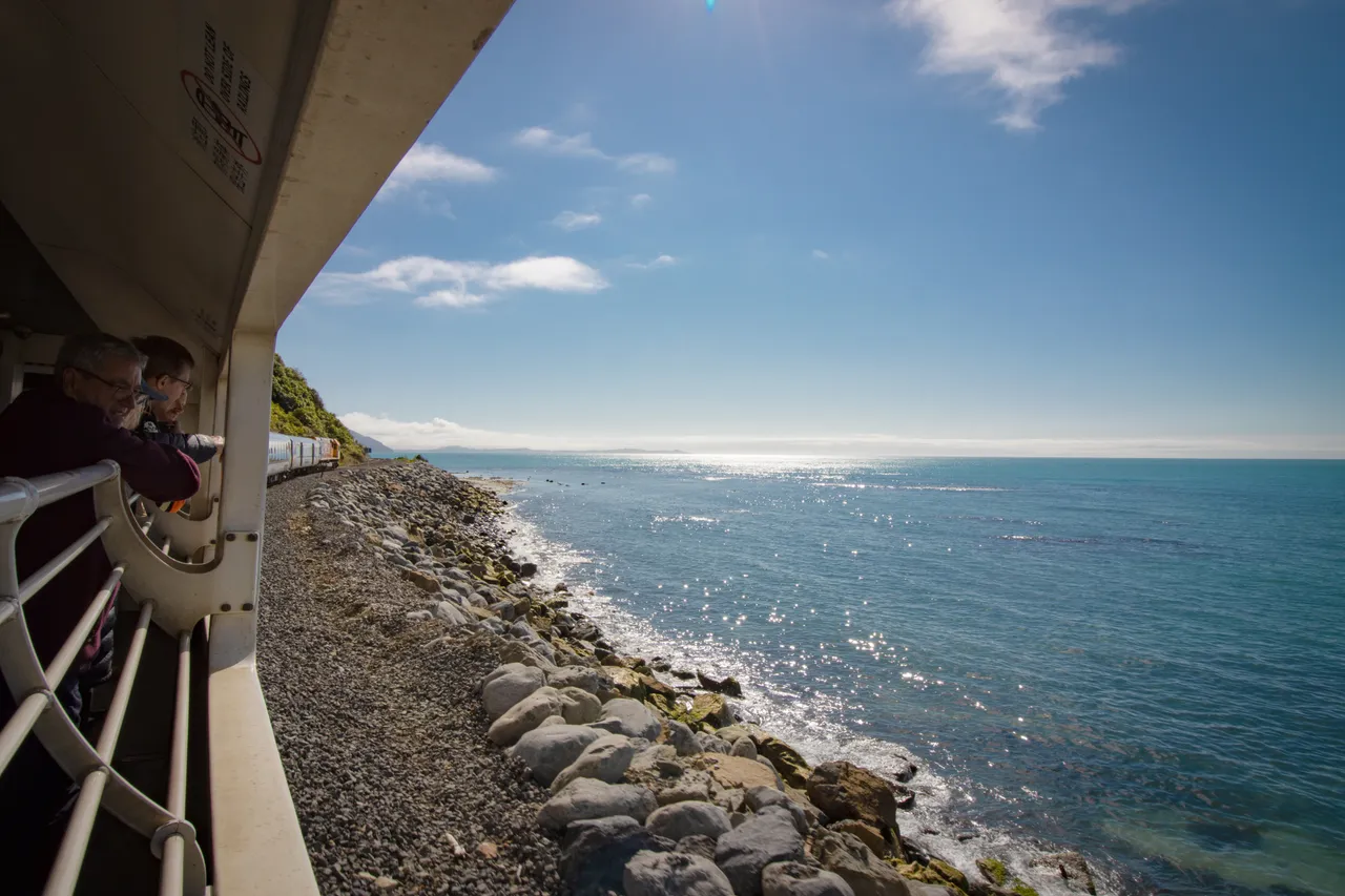 Cruising the coastline