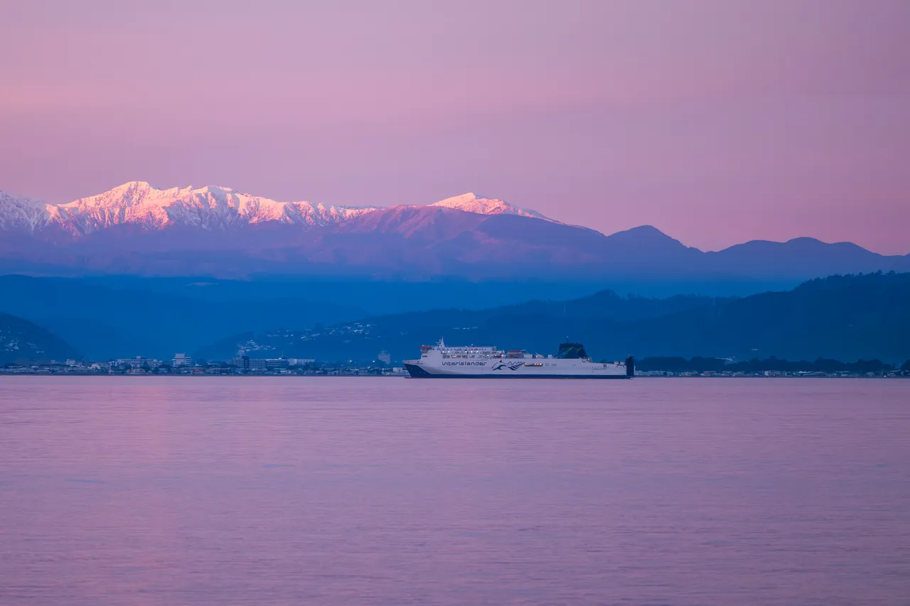 Kaiarahi arriving into Wellington