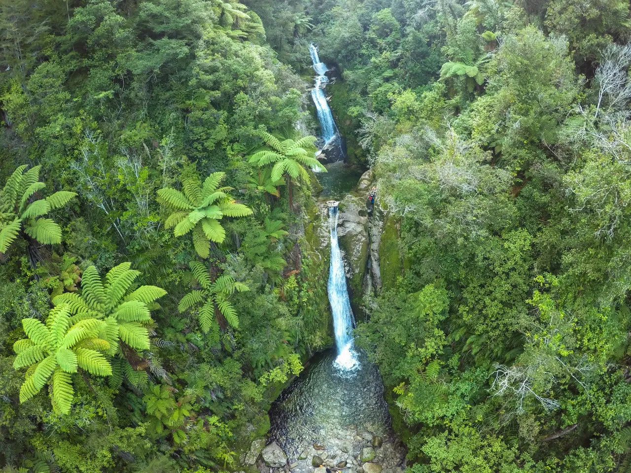 Waterfalls in Abel Tasman National Park