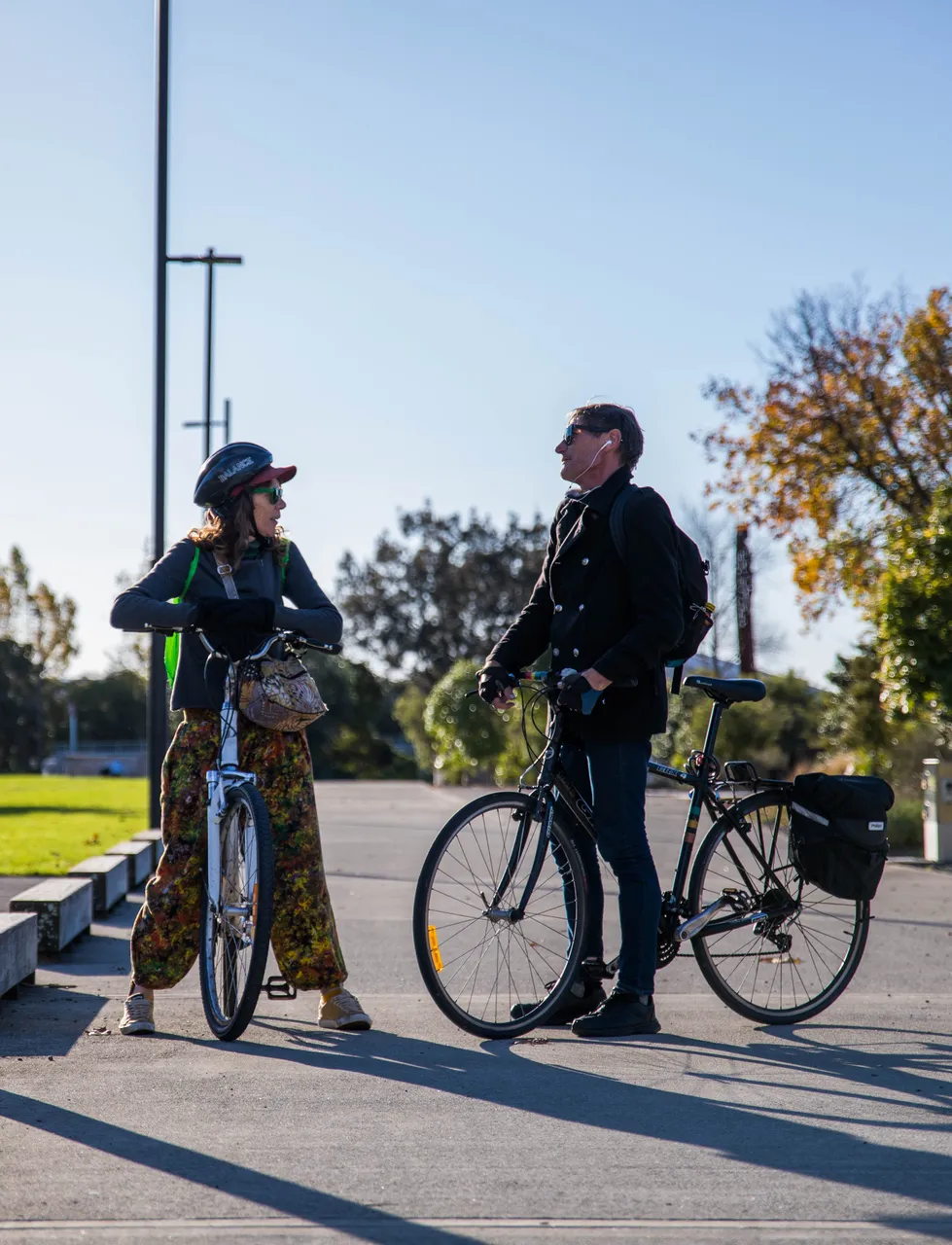 Biking in Nelson City