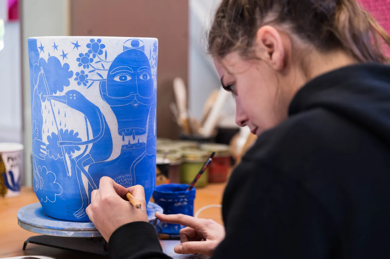 Artists at Zappekin