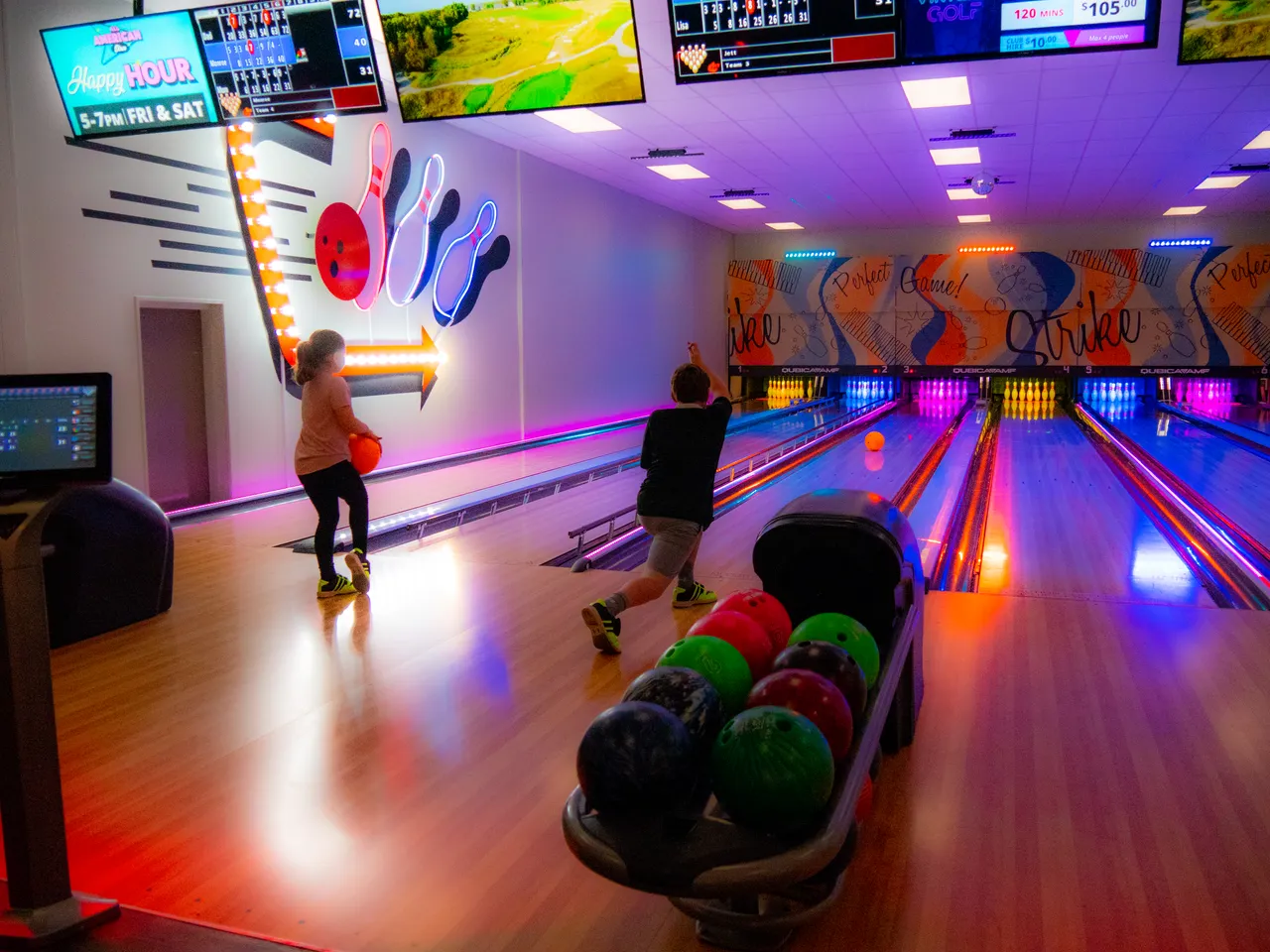 Kids Bowling at Action Centre