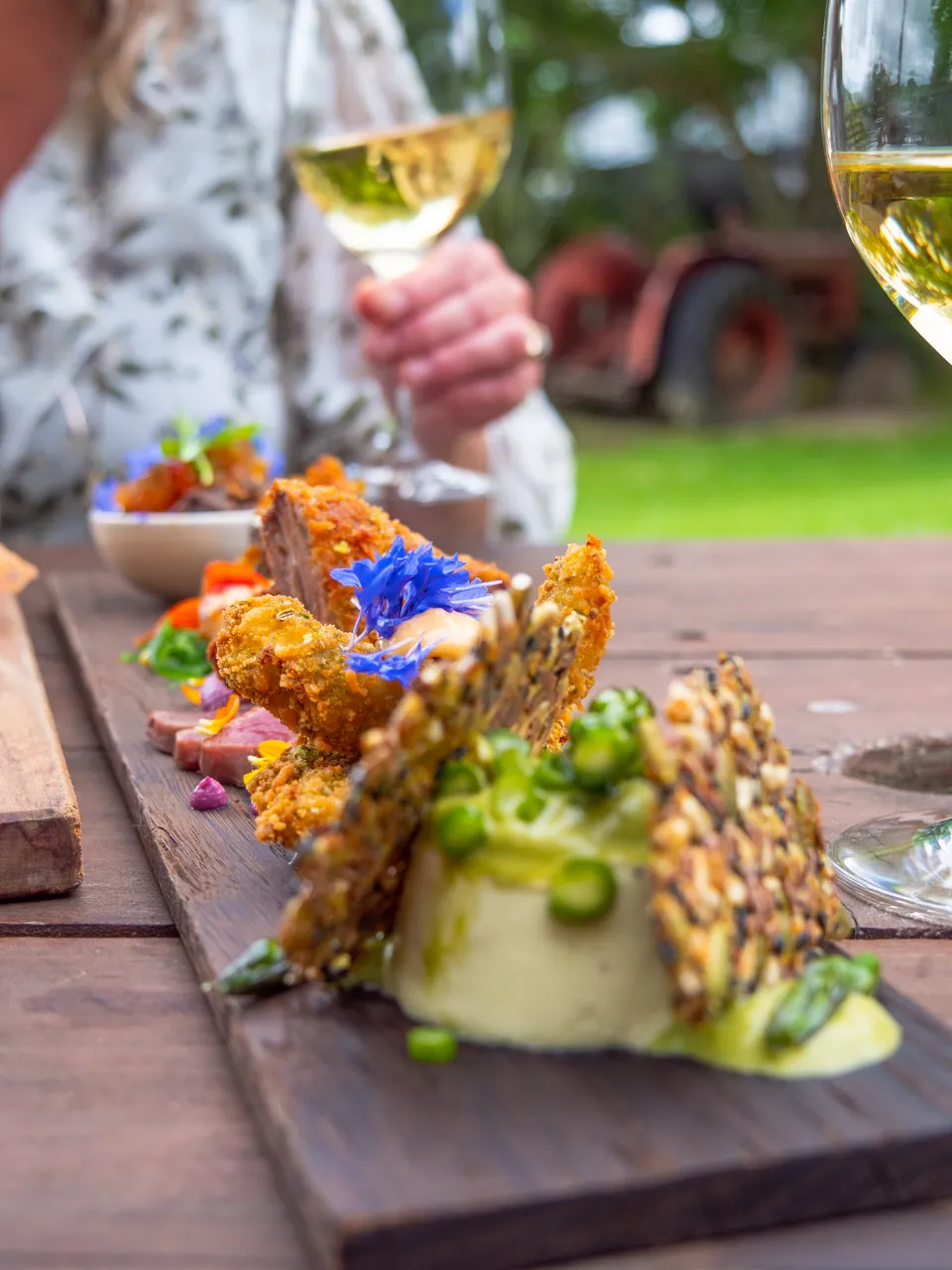 Dining at Forsters at Moutere Hills