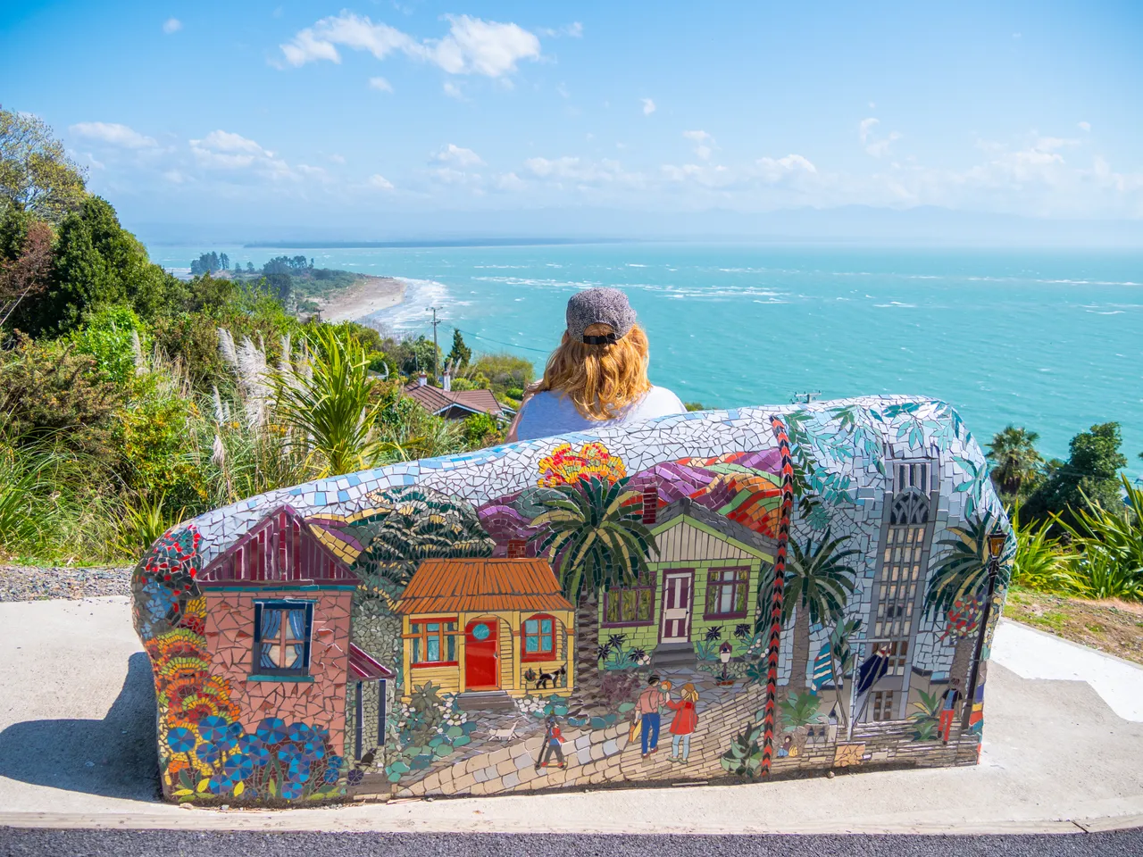 Mosaic Seat Lookout From Days Track