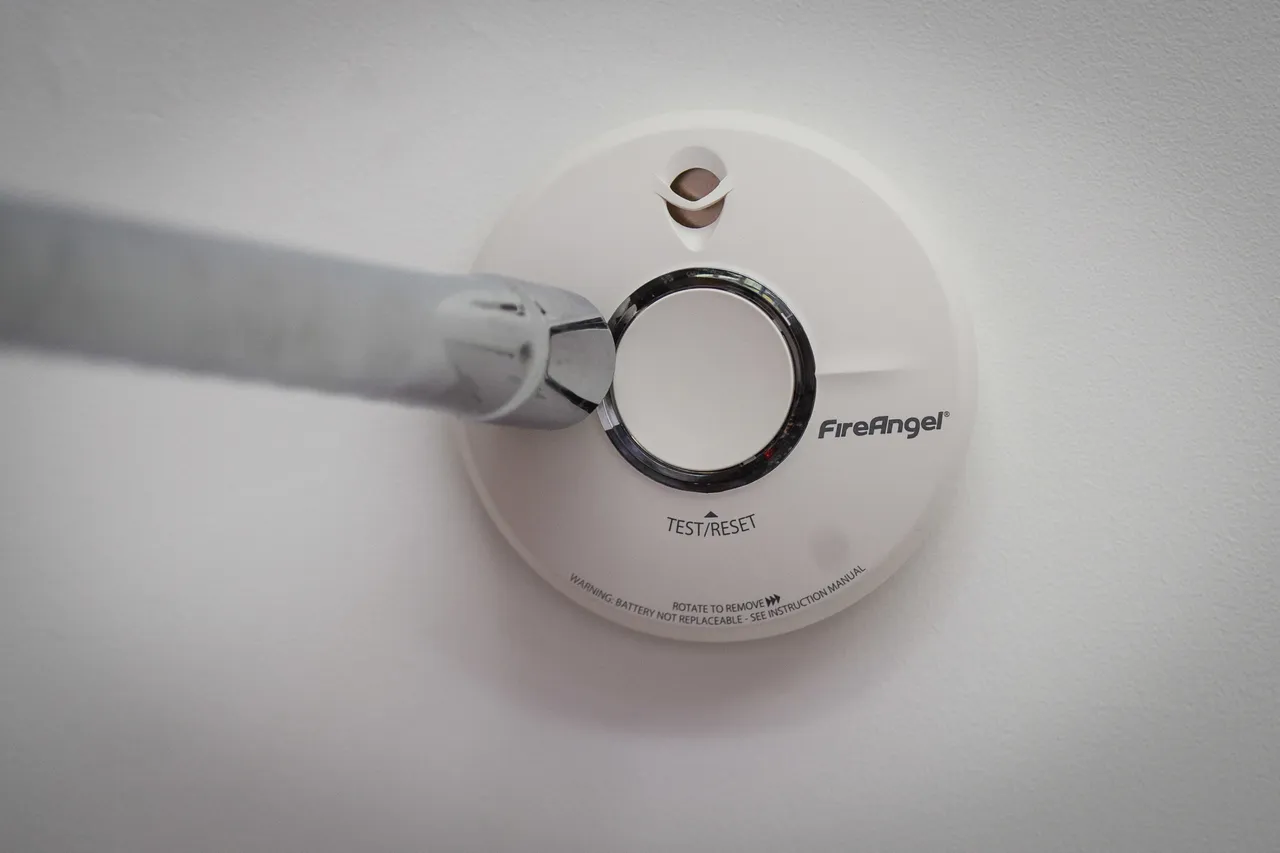 Vacuuming/cleaning Smoke Alarm