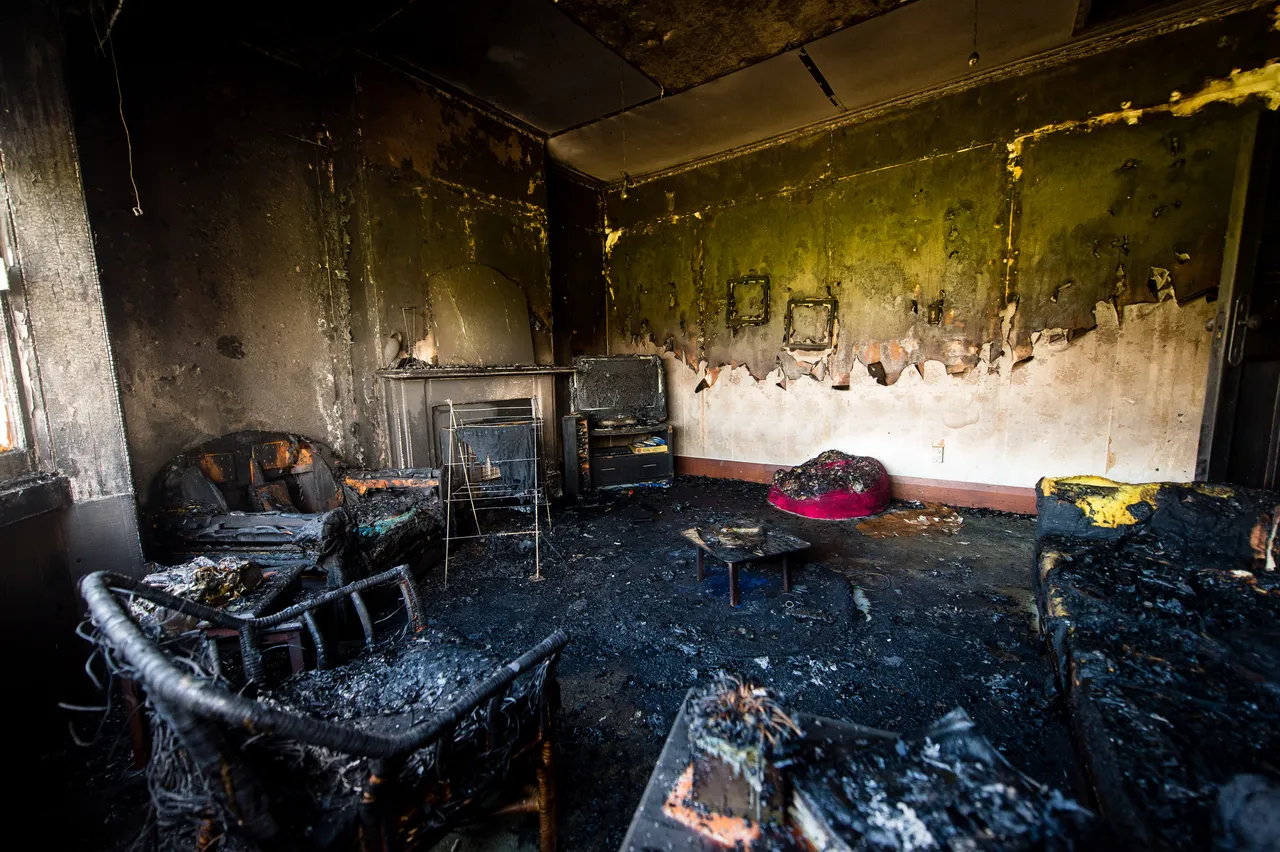 Live burn from the Escape my House VR experience