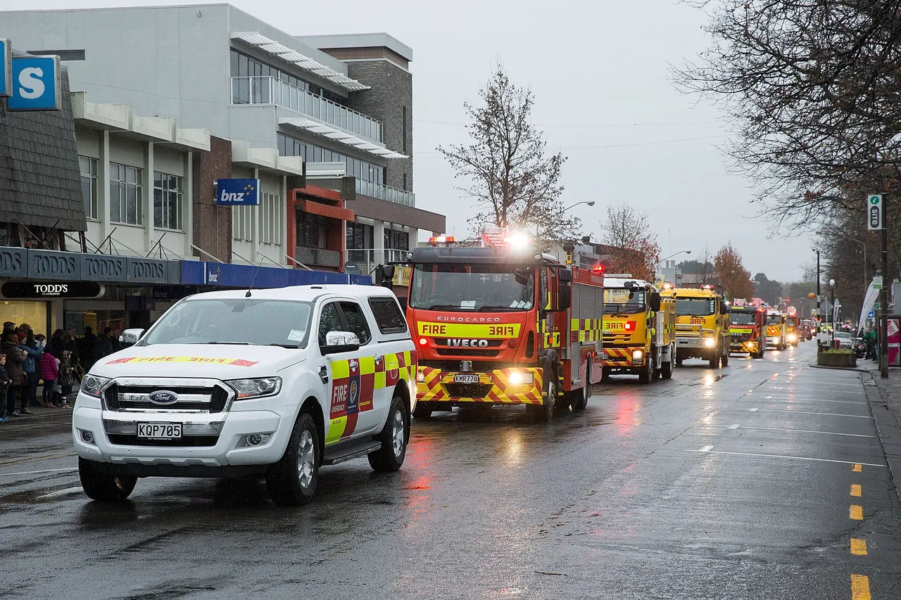 Variety of fleet in parade