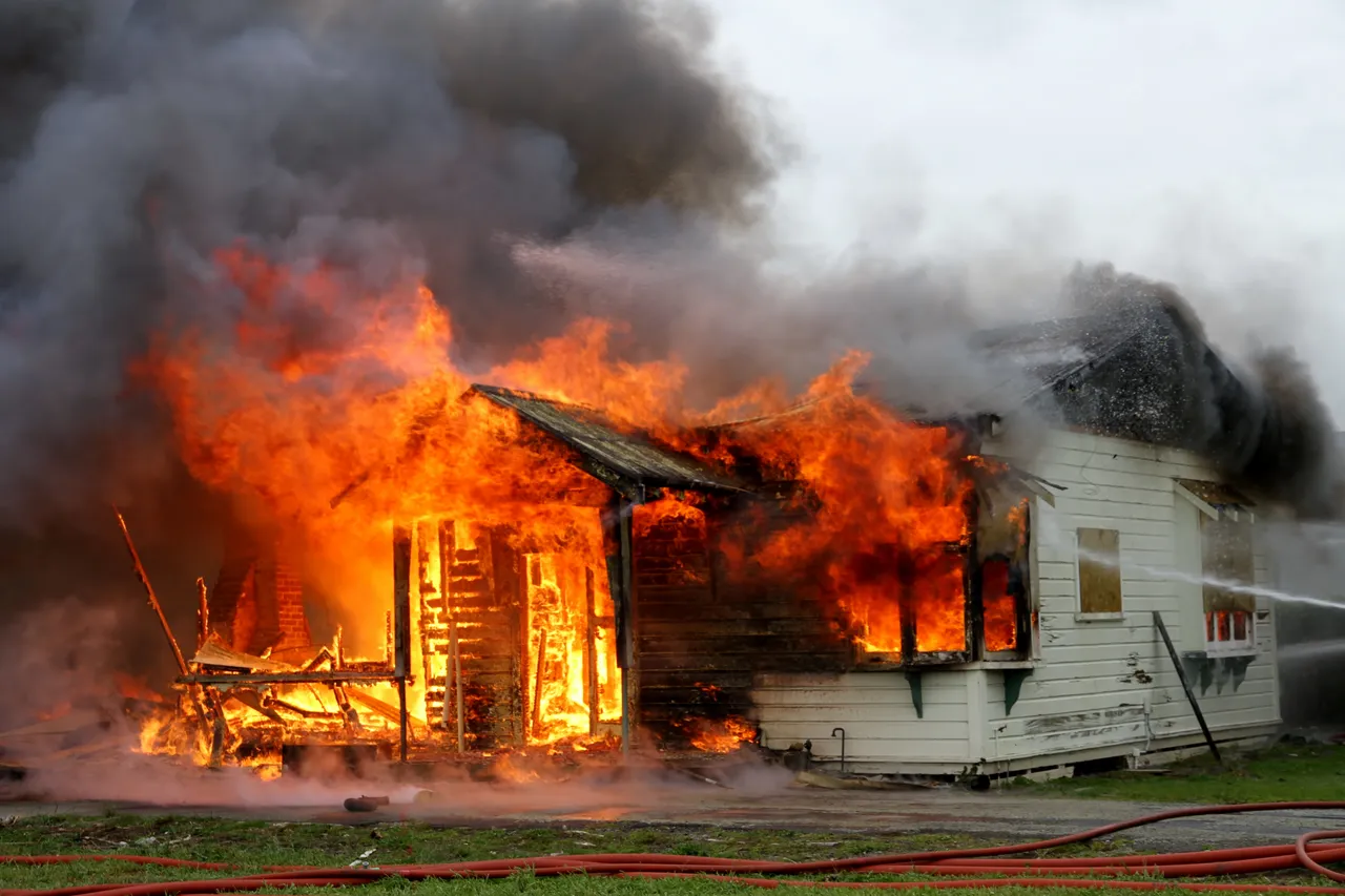 Controlled live burn used for Escape My House