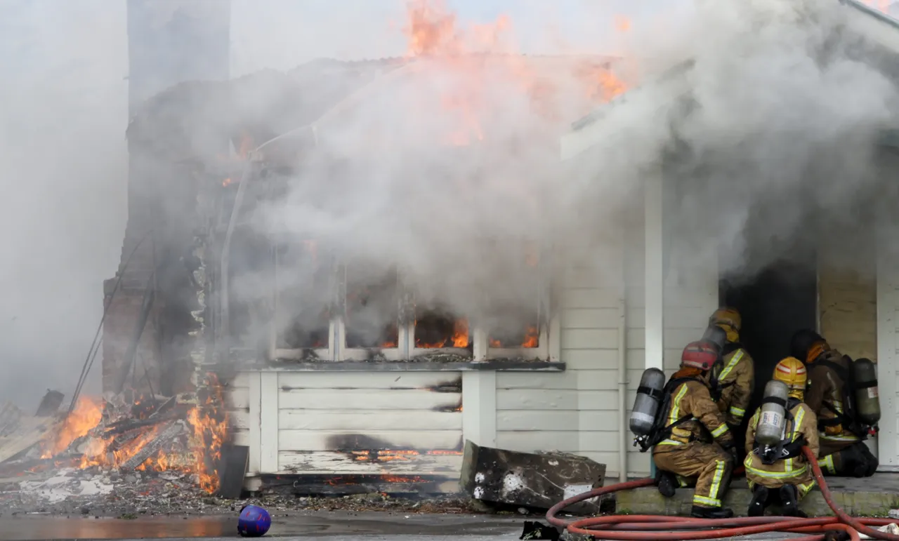 Controlled live burn used for Escape My House