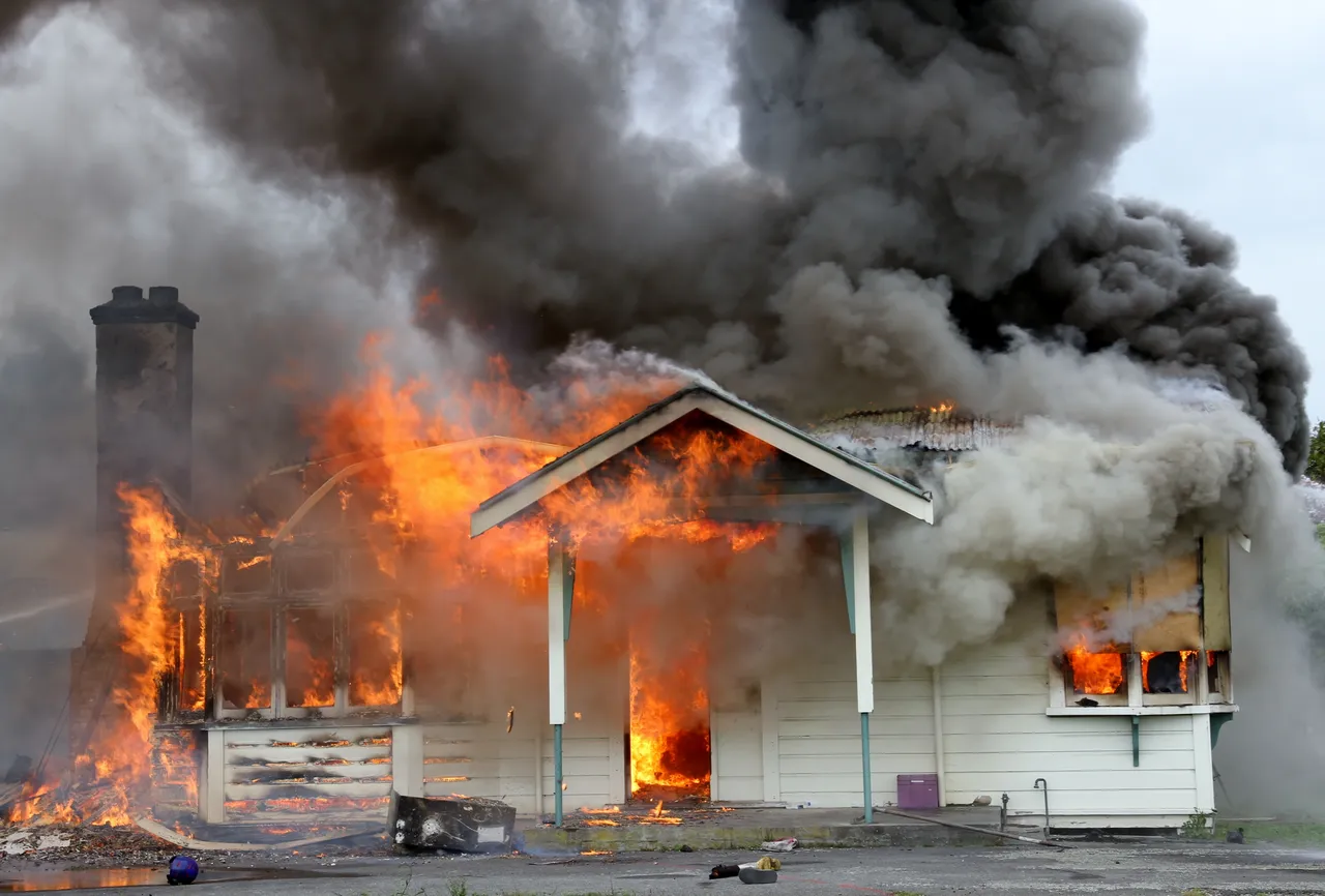Controlled live burn used for Escape My House