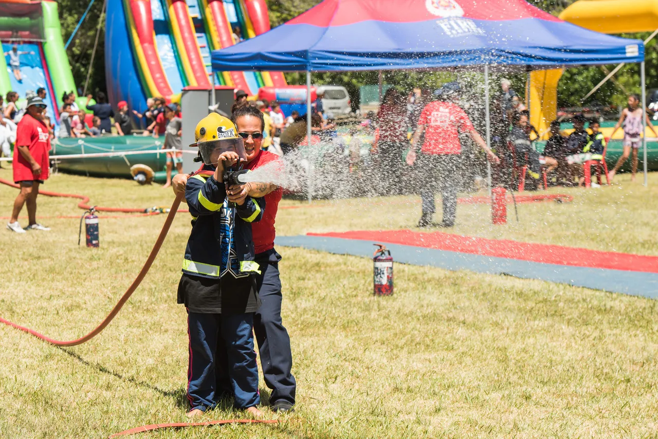 Waitangi 2017 Fire Hose