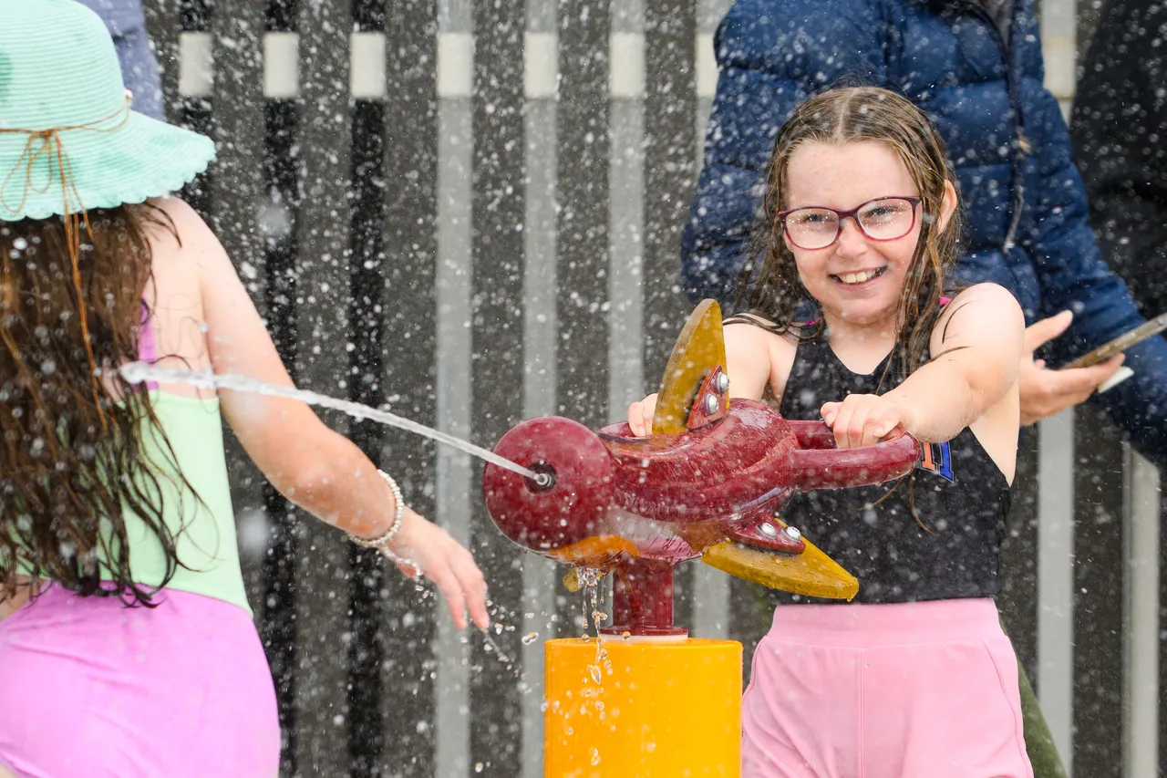 Tulloch Park Splash Pad Opening 2025