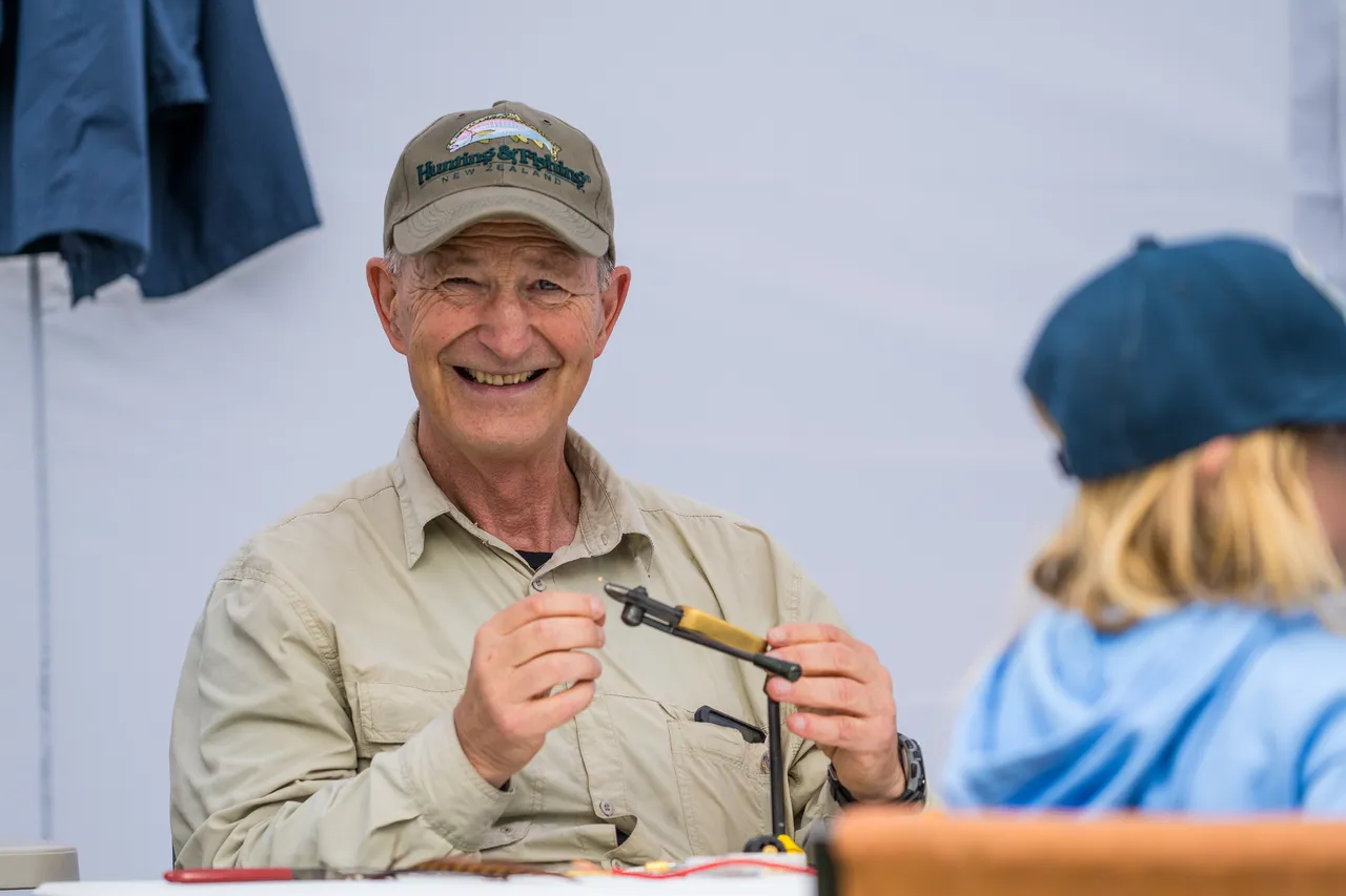 Man smiling at camera
