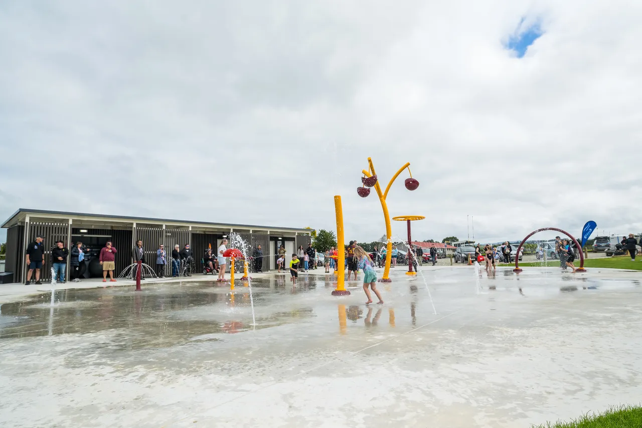 Tulloch Park Splash Pad Opening 2025
