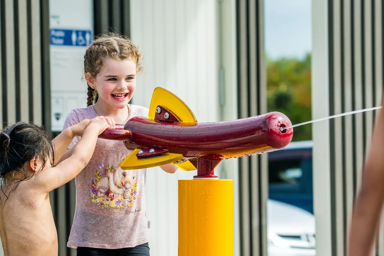 Tulloch Park Splash Pad Opening 2025