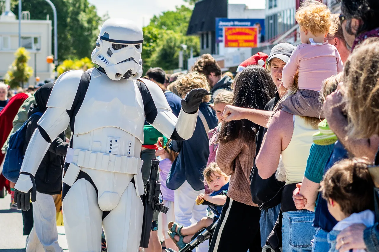 Stormtrooper in parade
