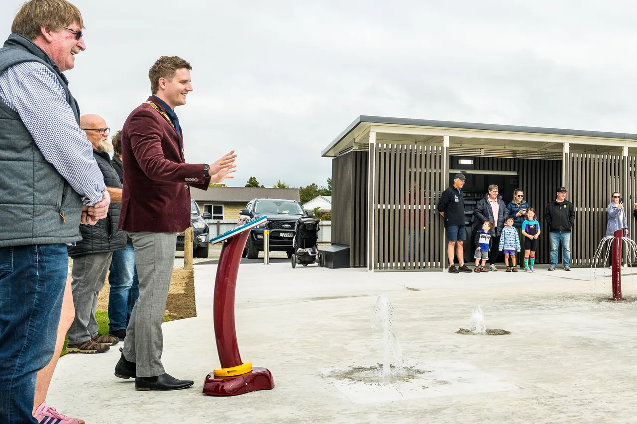 Tulloch Park Splash Pad Opening 2025