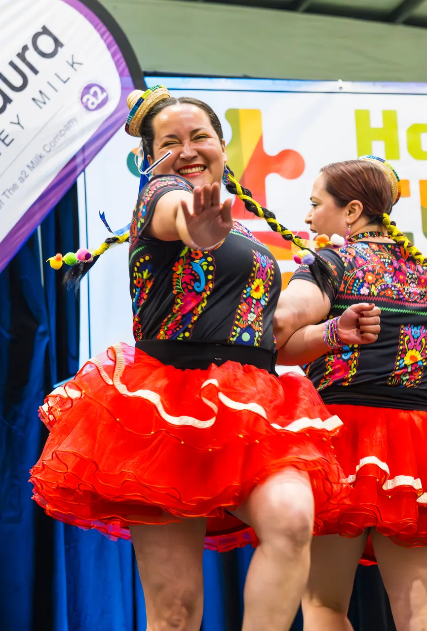 Woman dancing