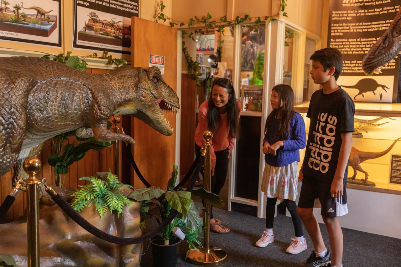 Exploring Dinosaur House Raetihi