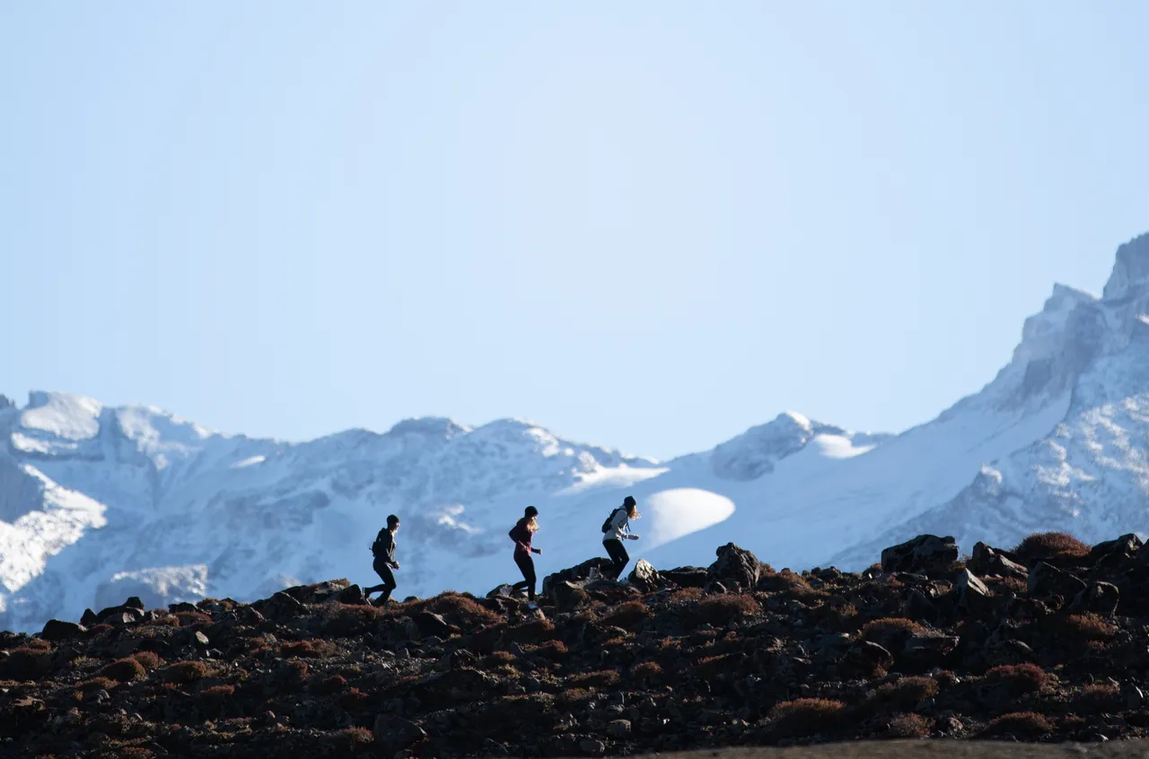 Mountain Running Ruapehu