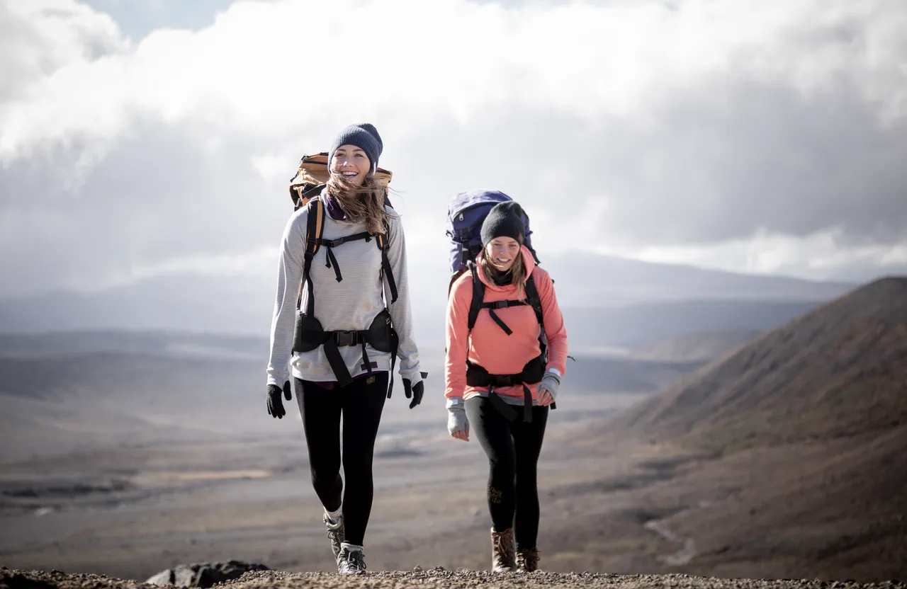 Hiking in the Tongariro National Park - Credit Opus Fresh Apparel Co.