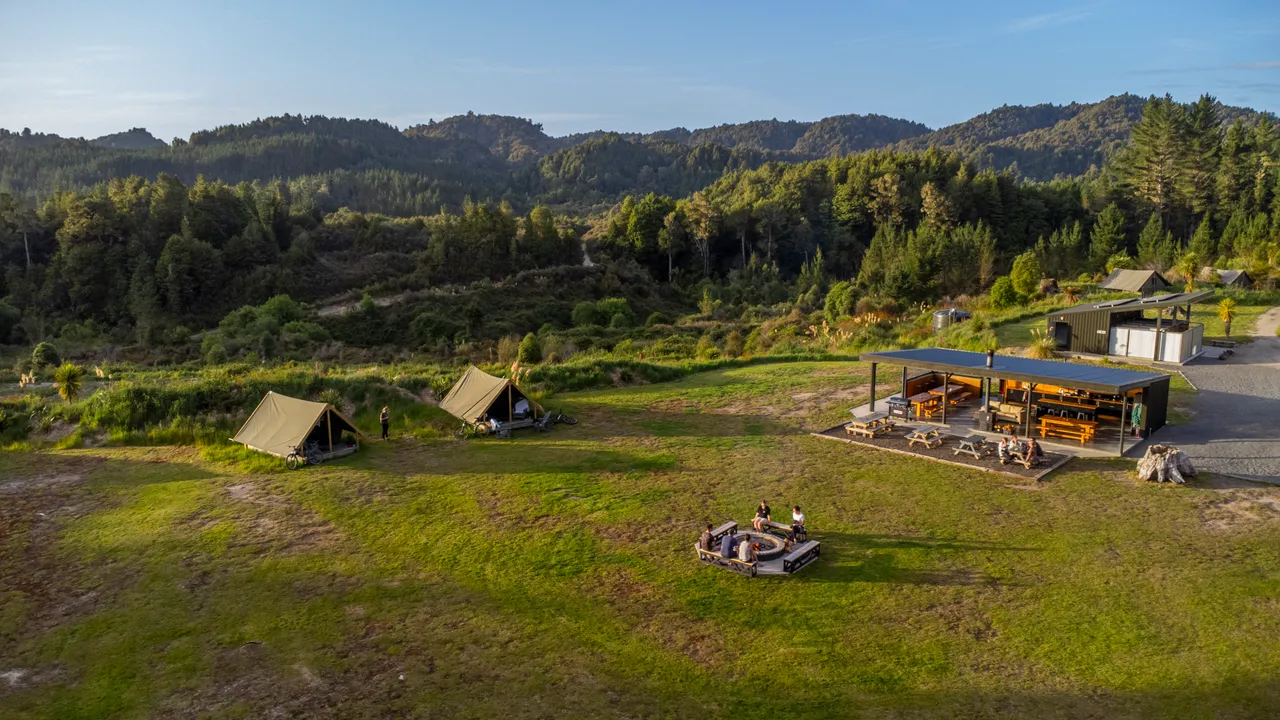 Ariel View of Camp Epic