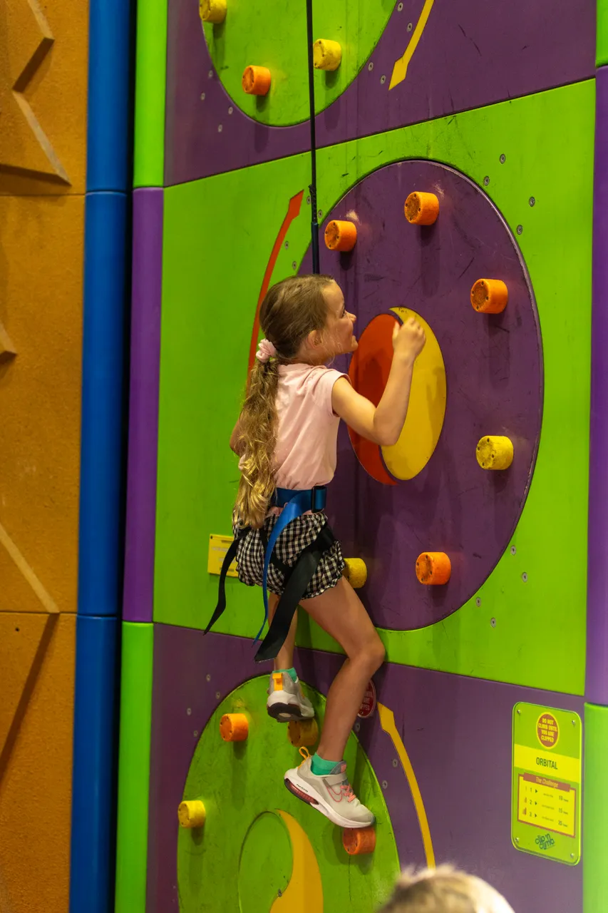Family Fun At Vertigo Climbing