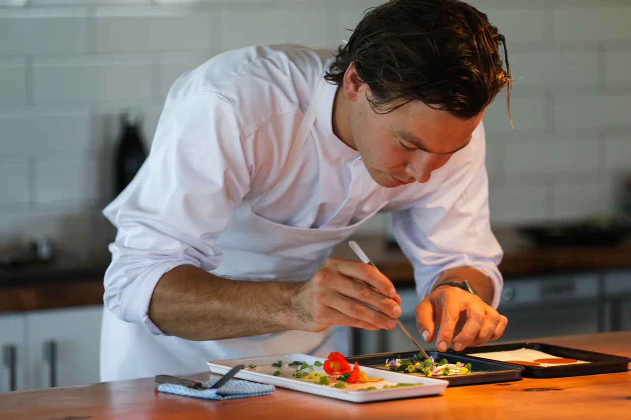 Final Touches at The Chef's Table
