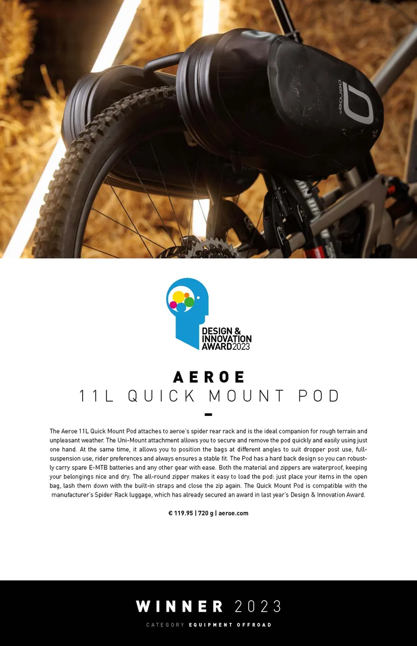 DI.A2023_Equipment Offroad_aeroe_INT aeroe Quick Mount Pod